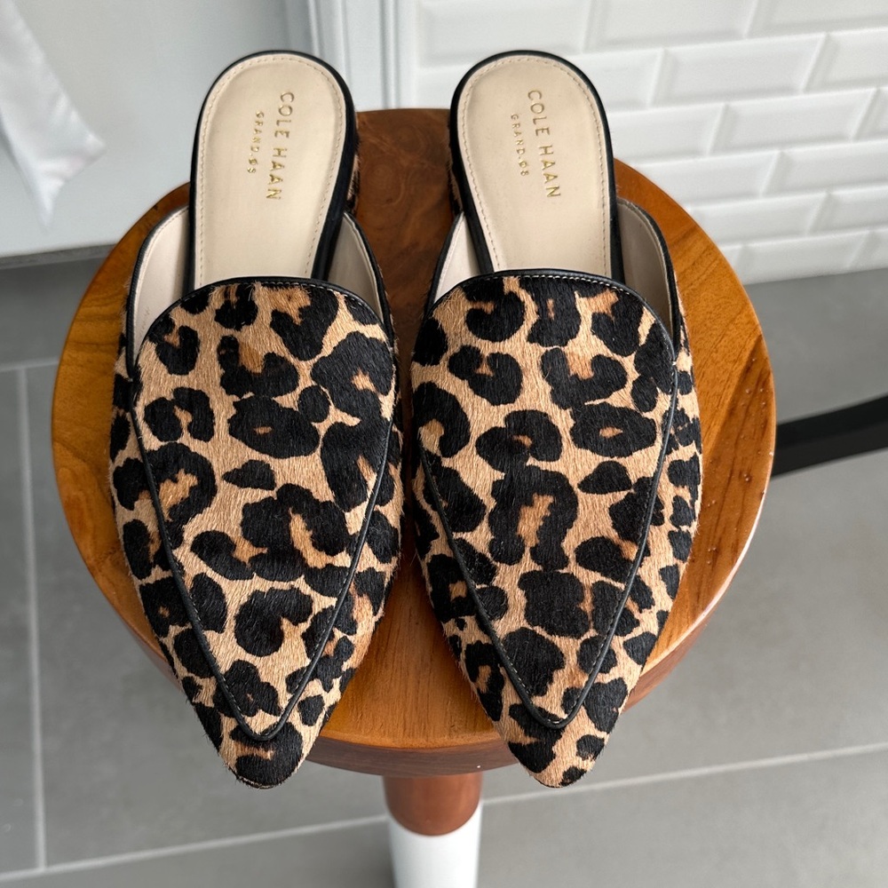 Cole Haan Women's Animal Print Mules
